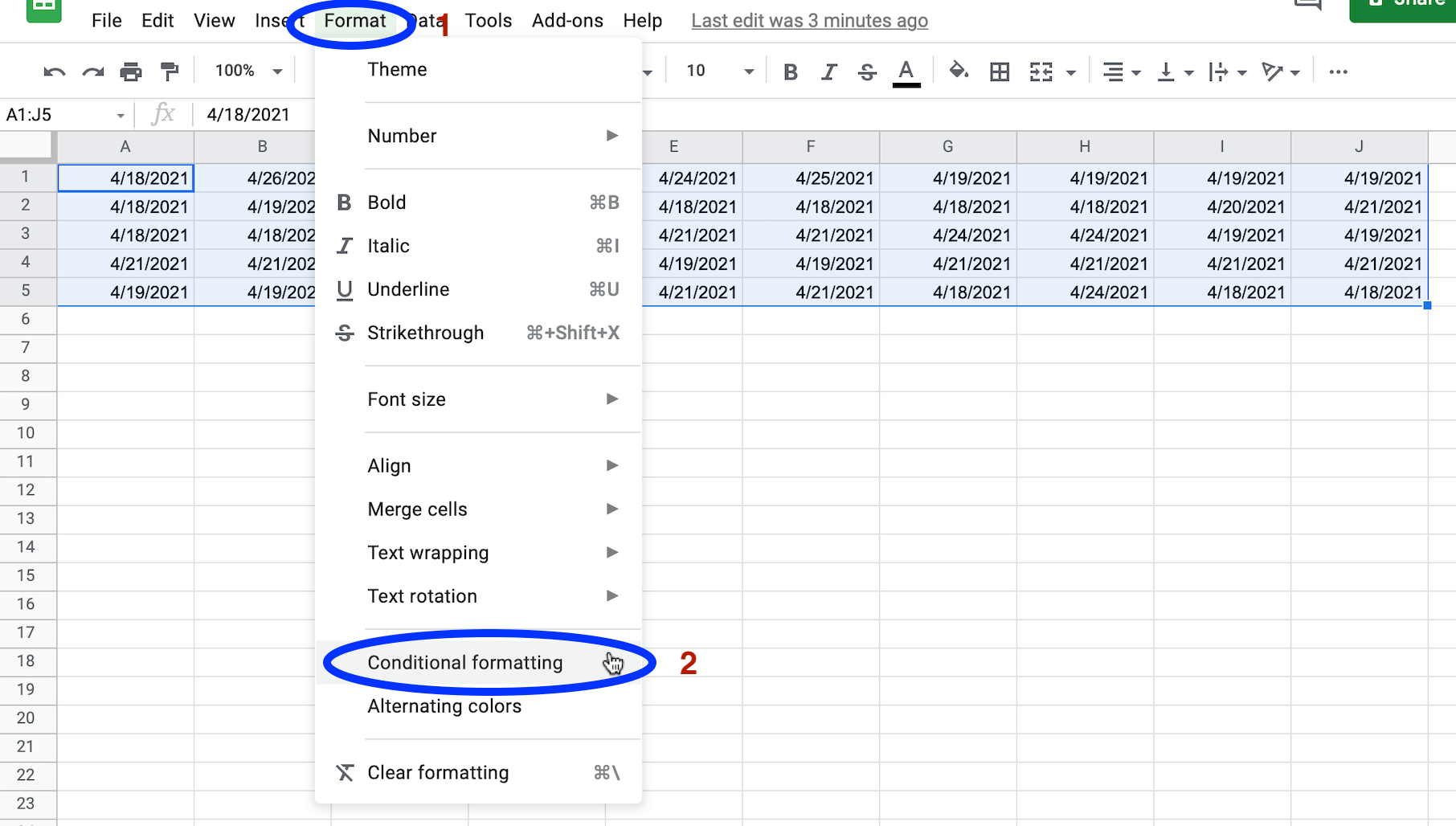 how-to-change-date-format-in-google-sheets-youtube