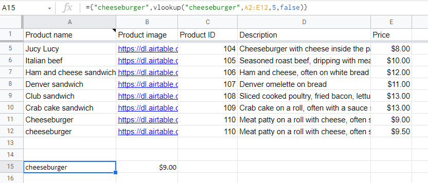 6.1 case sensitive vlookup