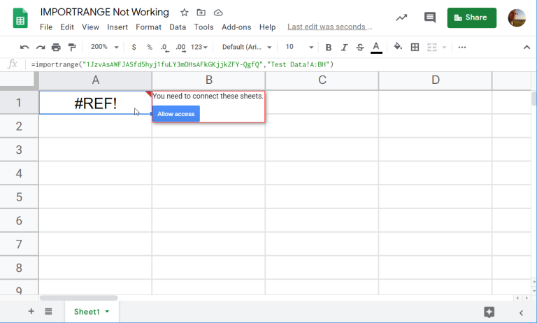 Google Sheets IMPORTRANGE Internal Error | Coupler.io Blog