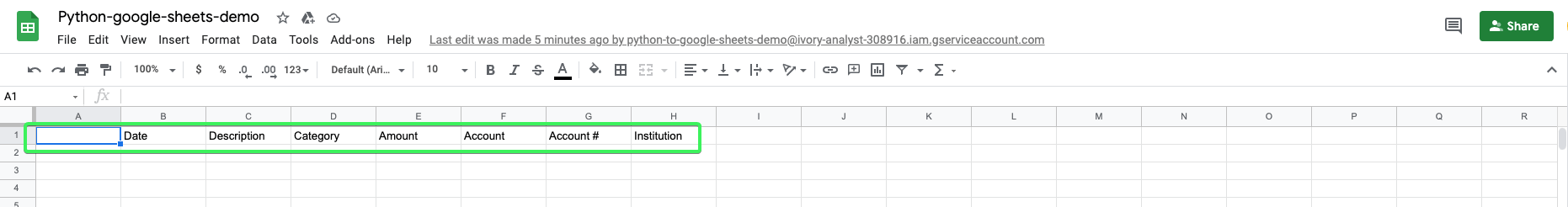 Transferencia de datos de una hoja de cálculo a otra mediante Python