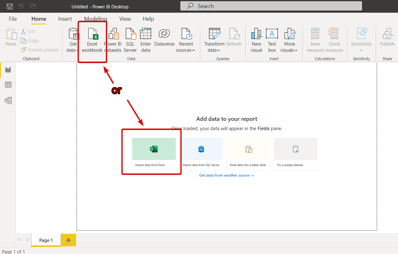 13 - power bi importation de classeur excel