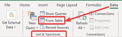 crear conexión Power Query