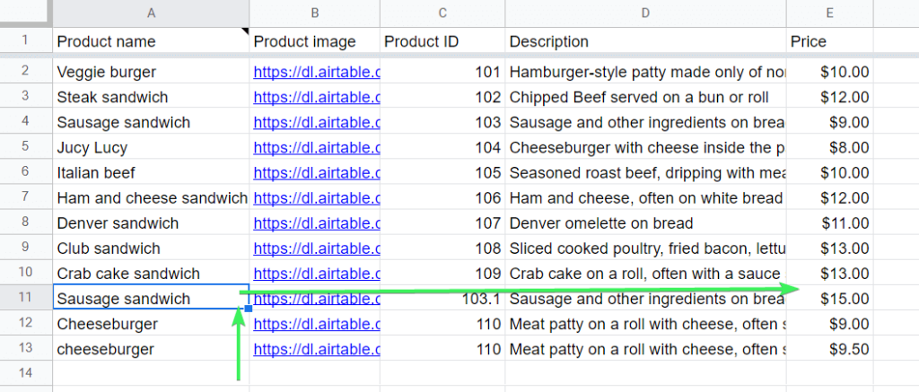 11.1 vlookup bottom to top