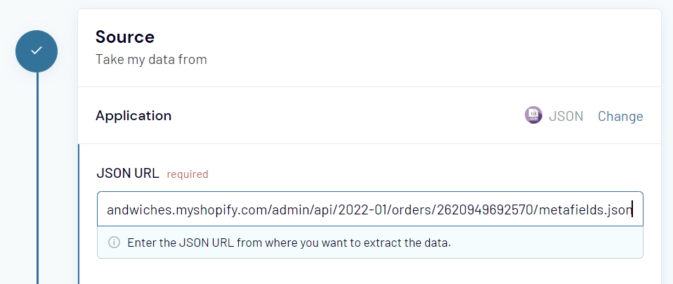 metafields orden json url