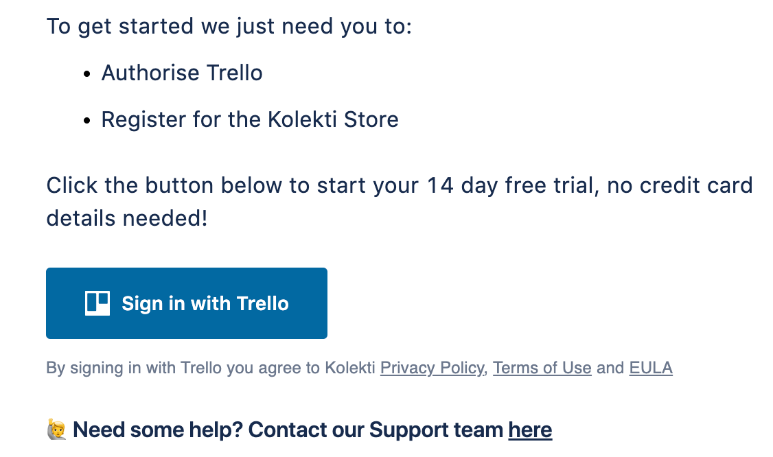 Ajout du power-up Board Export de Kolekti à Trello