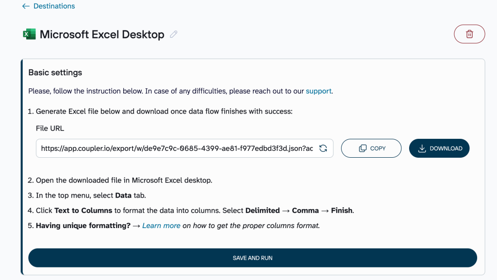 6. excel desktop