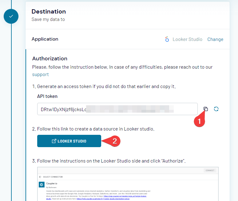 7 ajustes de destino Coupler