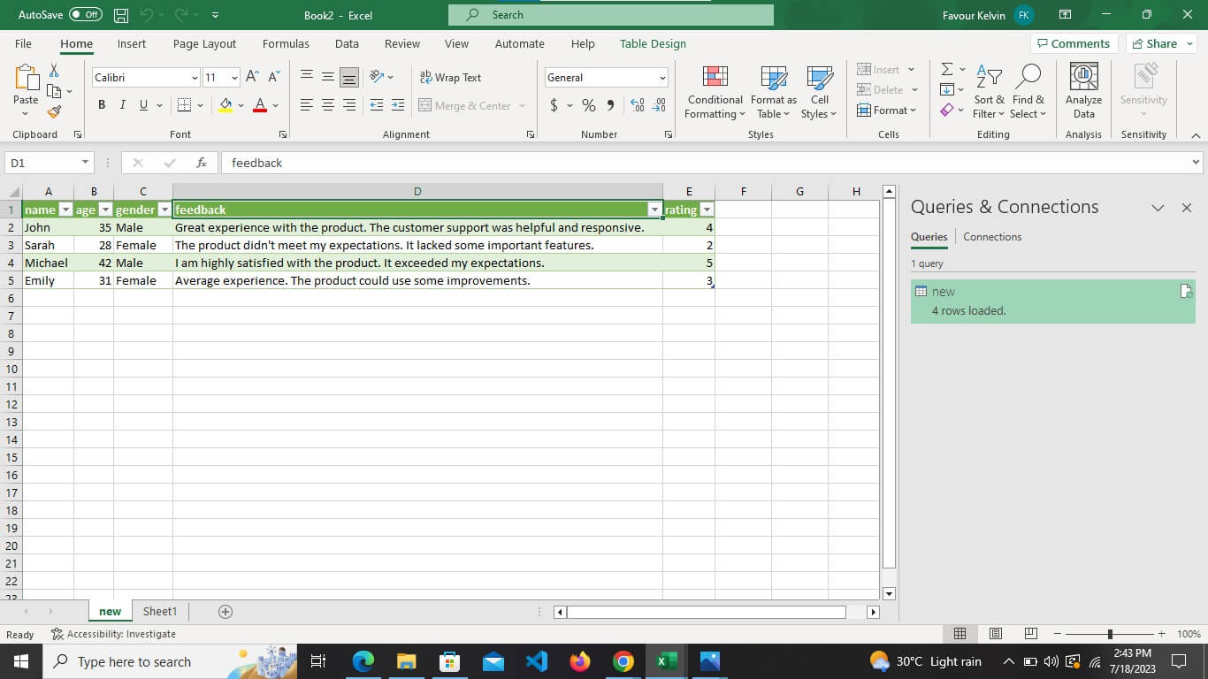 excel-ergebnis aus json