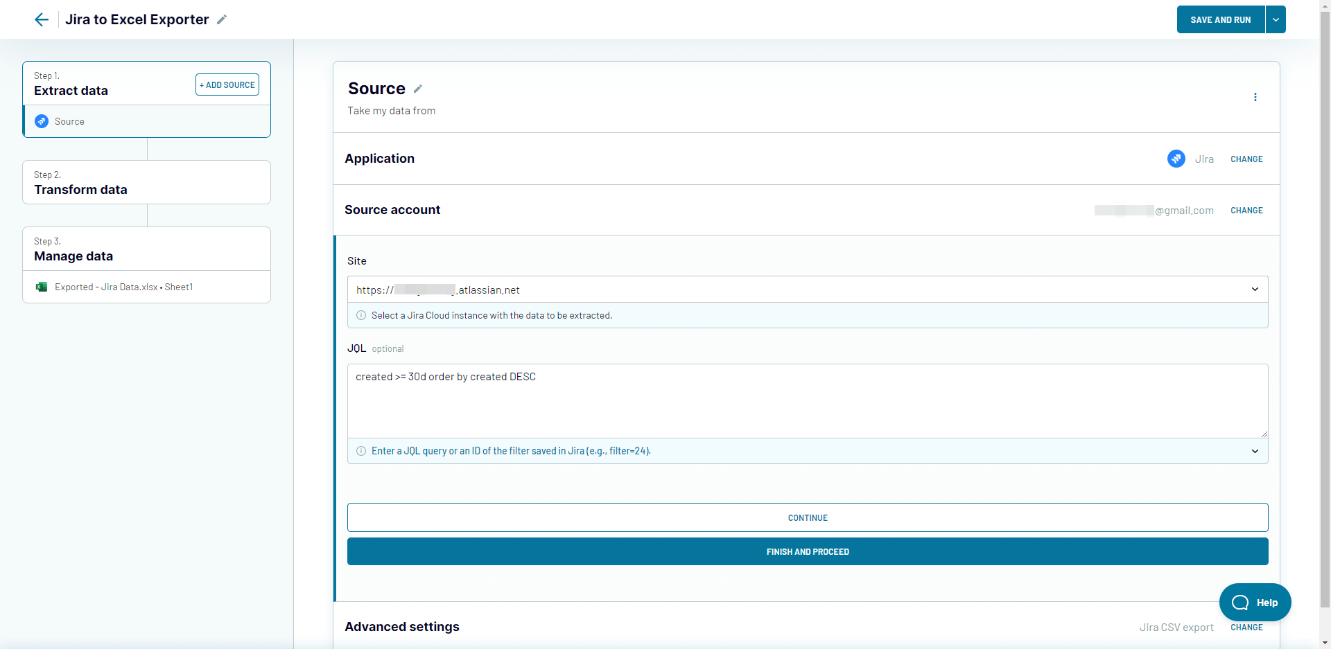 configurar fonte no acoplador