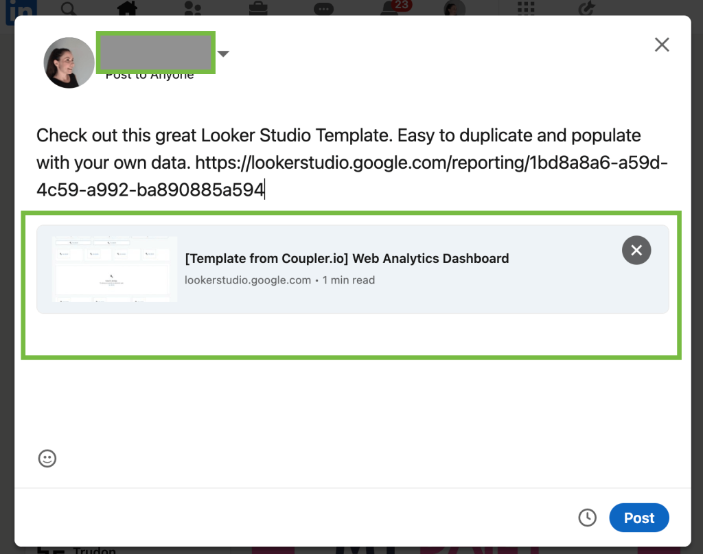 17 embed looker studio social media