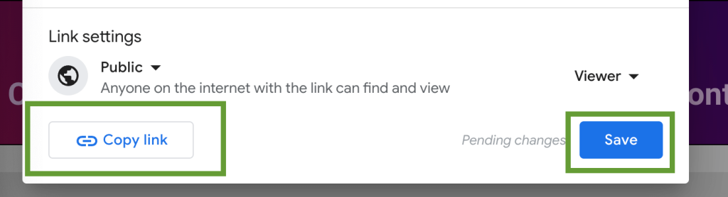 3 copy share public link looker studio