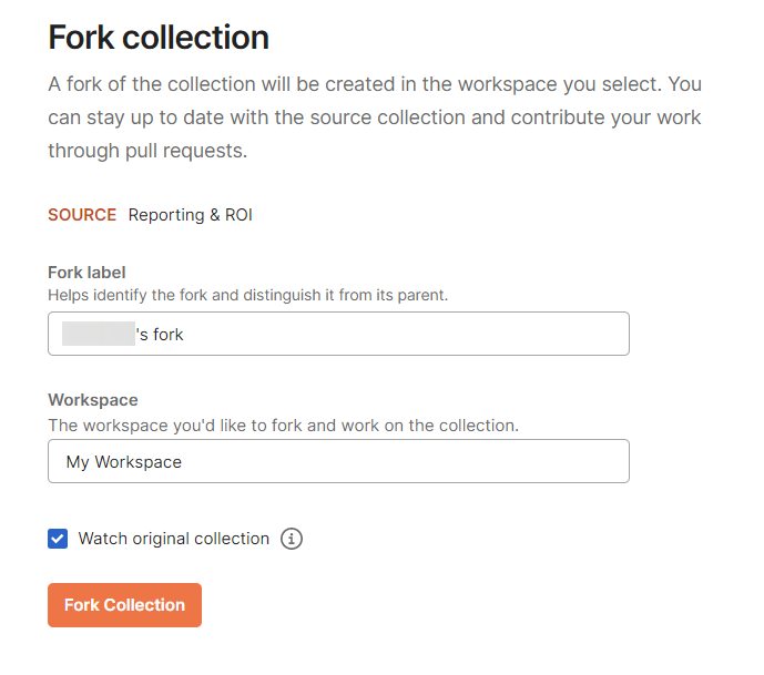 linkedin public postman workspaces fork collection