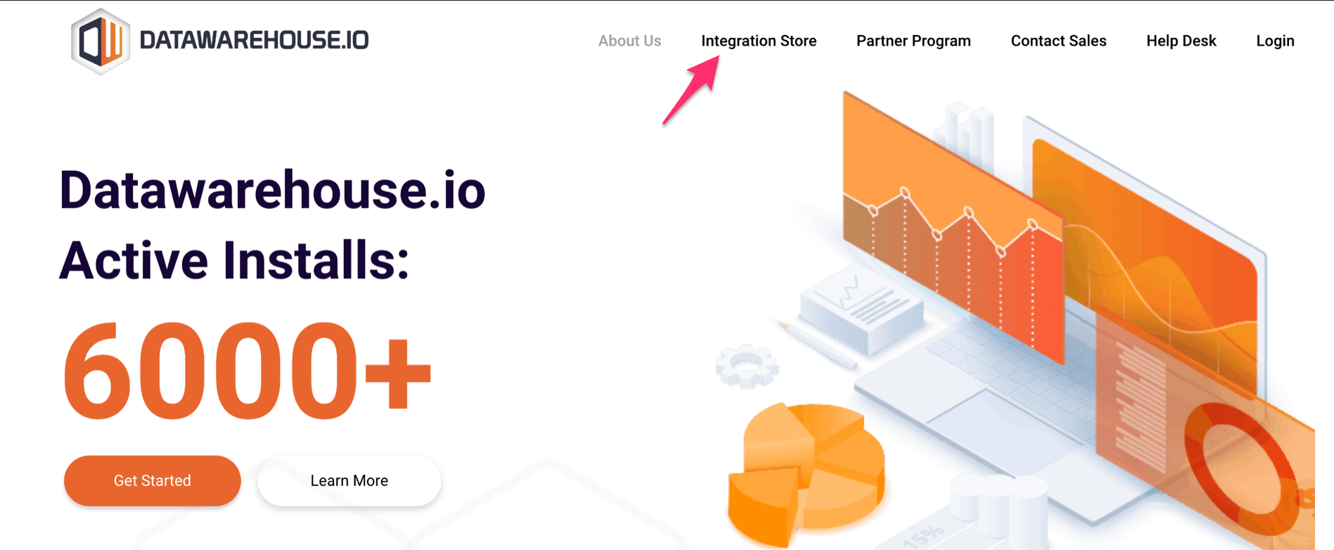 boutique d'intégration datawarehouseio