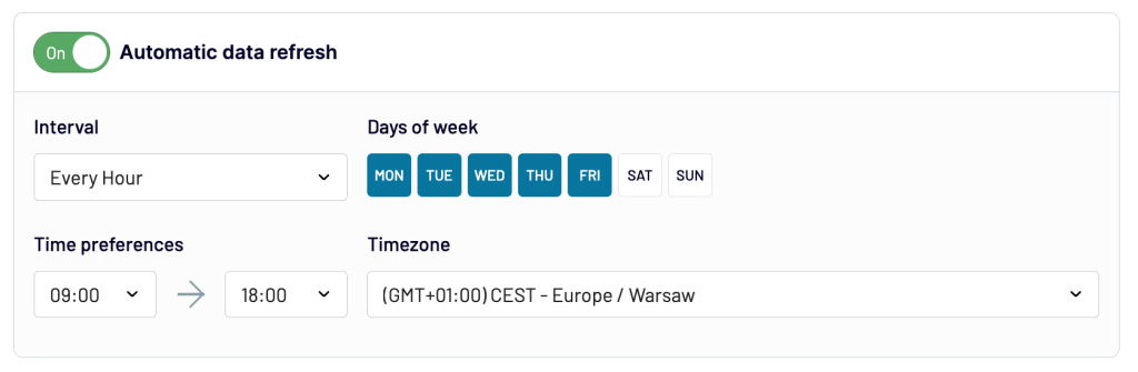 7. Coupler.io schedule 1 1