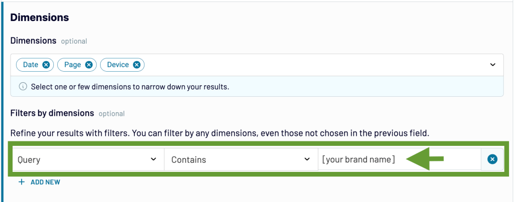 9.2. filter out data on branded traffic