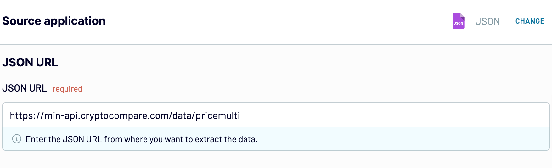 1 URL JSON