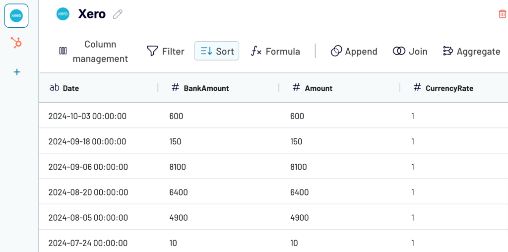 10.4. Creating a report based on Xero and HubSpot data with Coupler.io