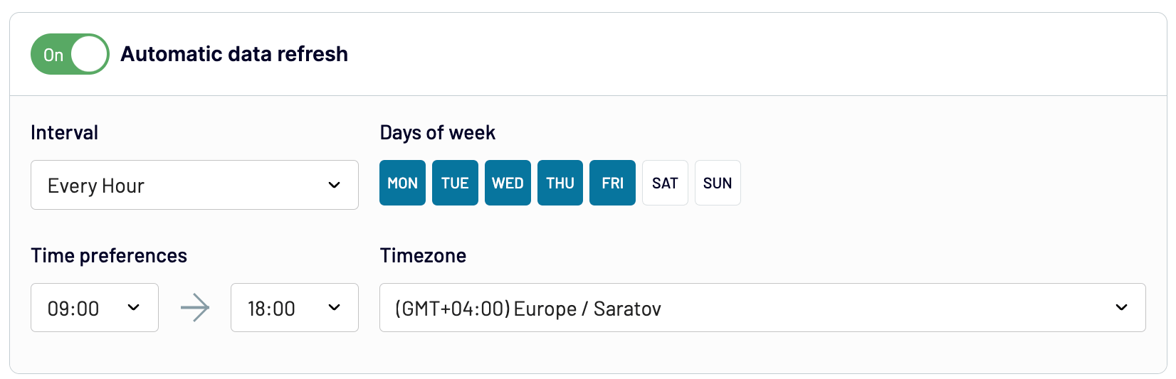 3 schedule linkedin ads data export