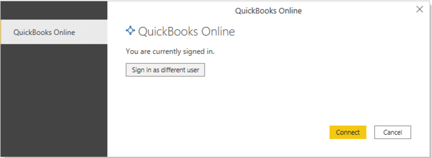 conectar quickbooks a powerbi