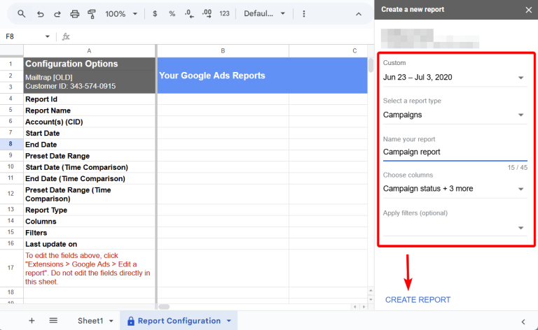 Export Google Ads Data to Google Sheets | Coupler.io Blog