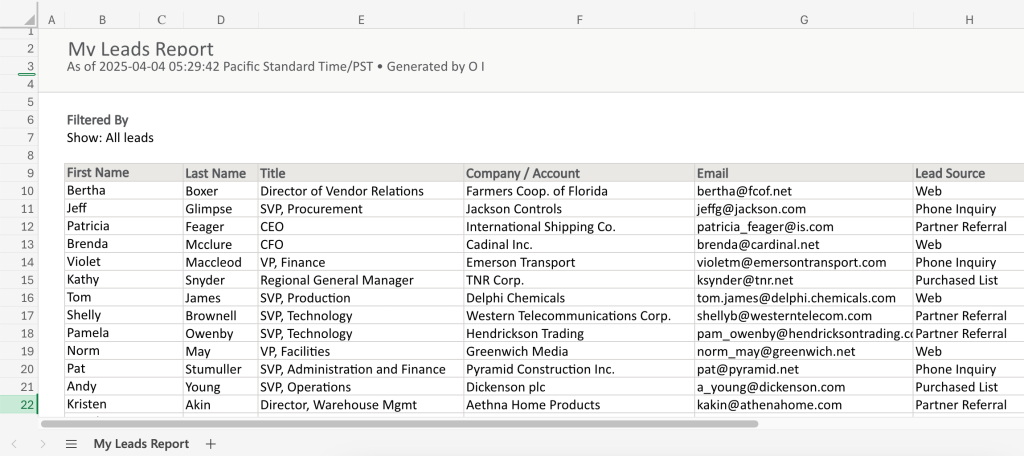 15 salesforce to excel exported formatted report in salesforce lightning experience