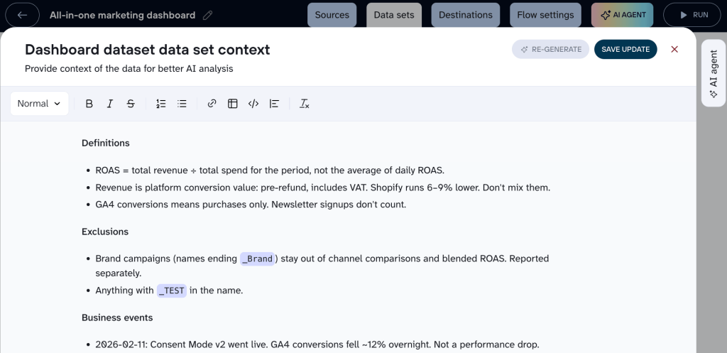 coupler context feature ai questions