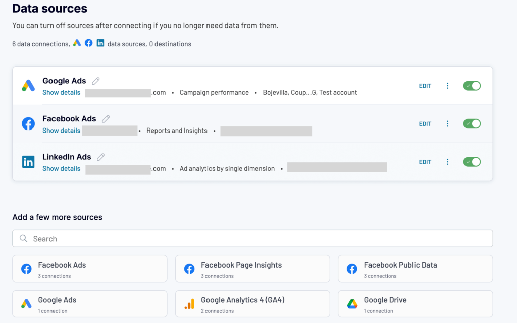 datasources 2
