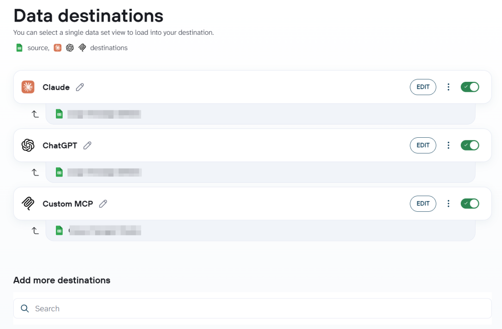 multiple ai integrations