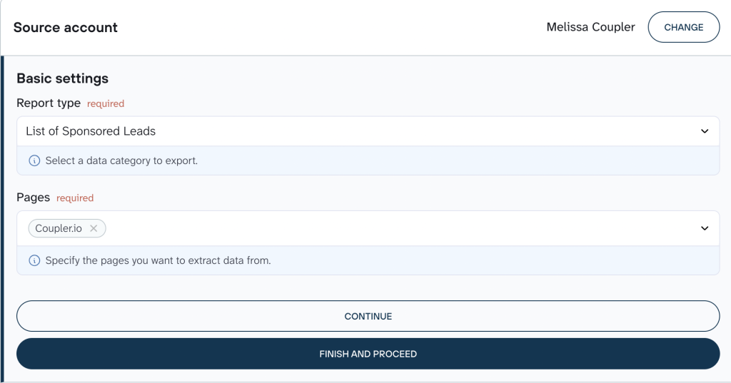 Coupler.io sources