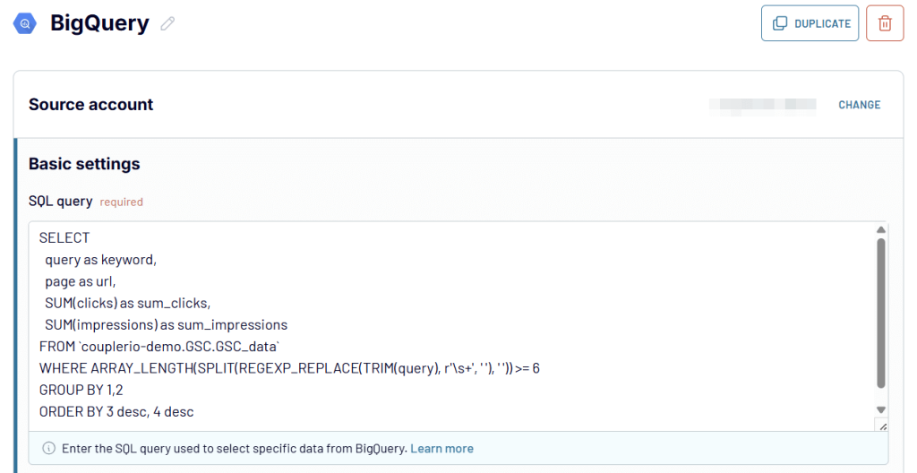 8.bigquery source sql