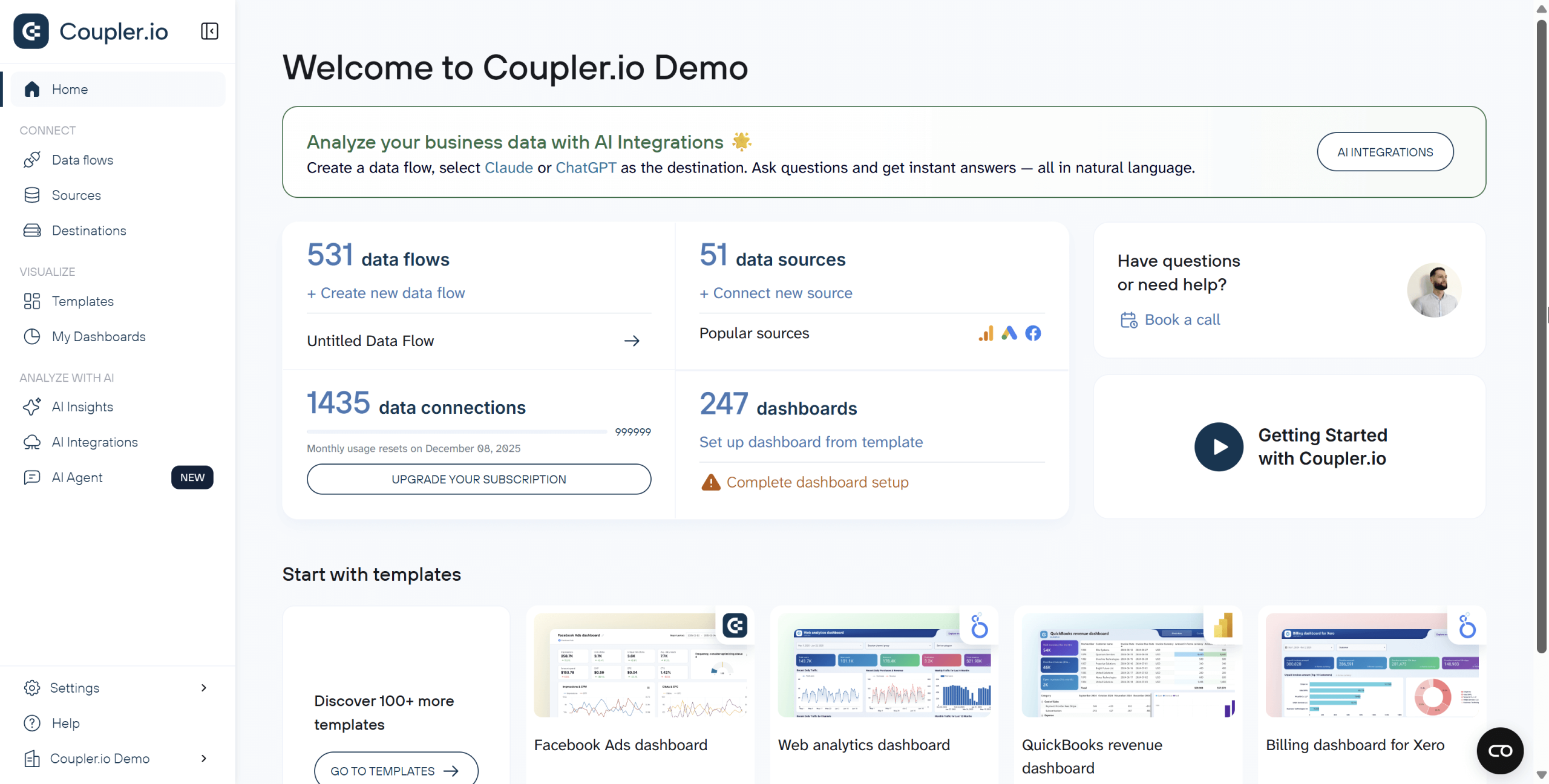 coupler dashboard