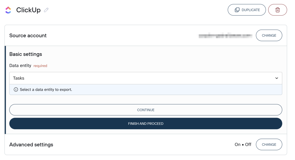 clickup data source
