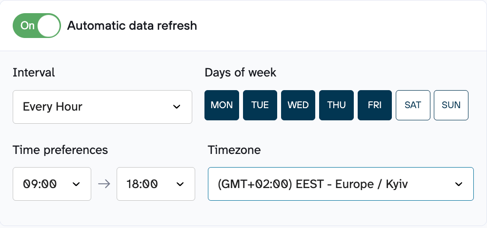 data refresh