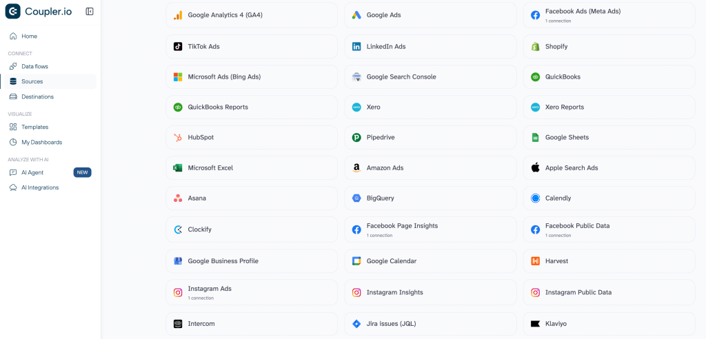 coupler.io sources
