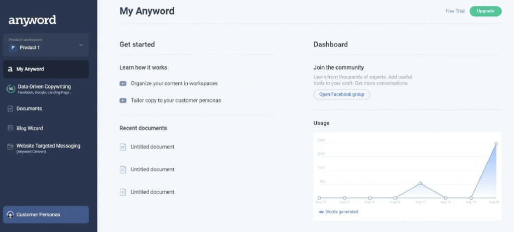 anyword interface