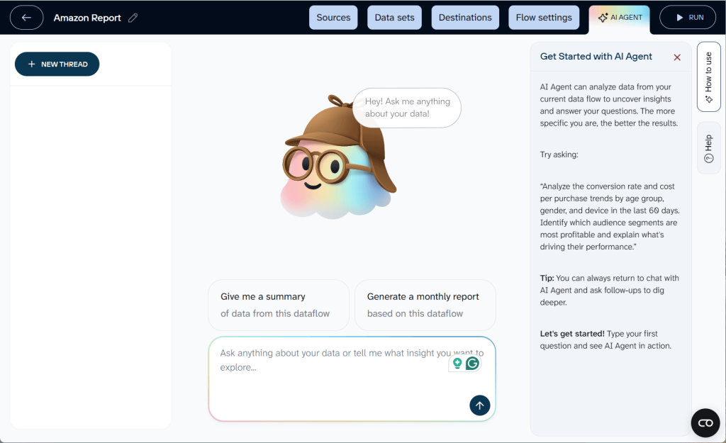 Coupler ai agent amazon report