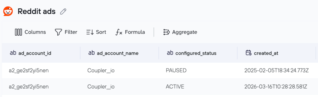 transform data
