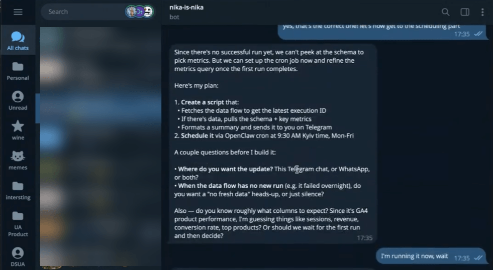 script telegram