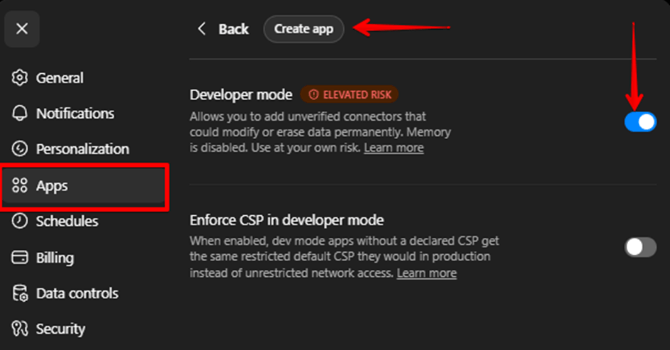 enabling developer mode in chatgpt