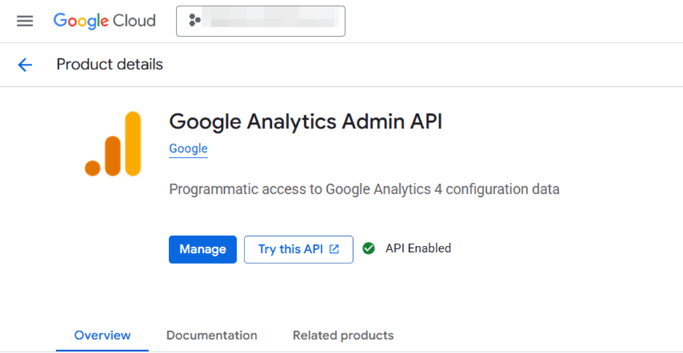 connecting ga4 data api