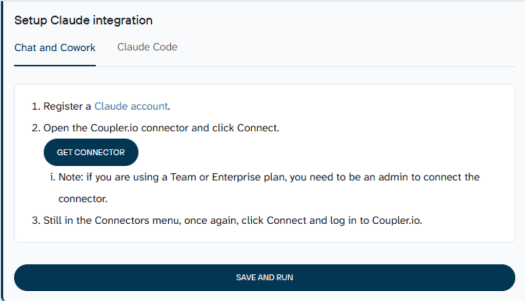 Claude connector for Salesforce