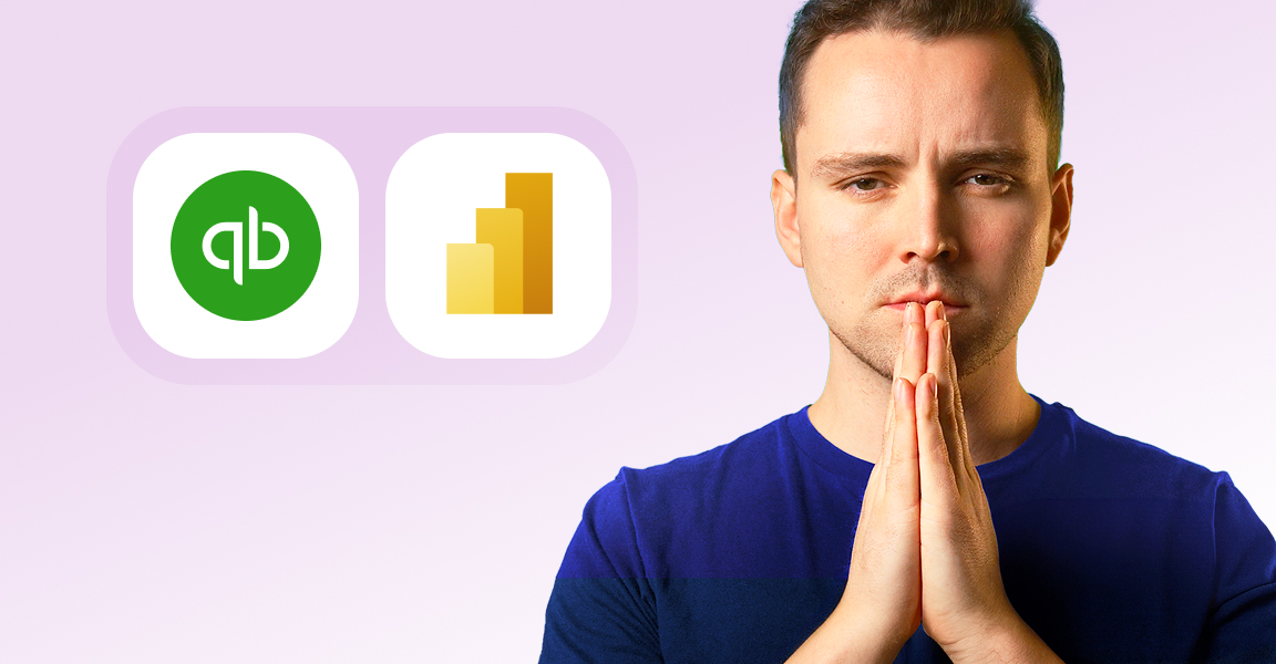 Quickbooks to Power BI with No-code Automation