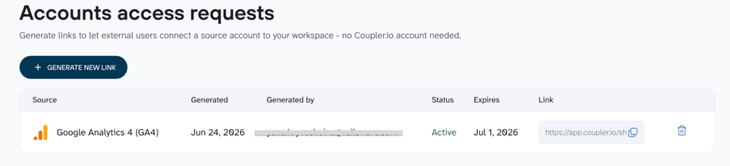 Access request