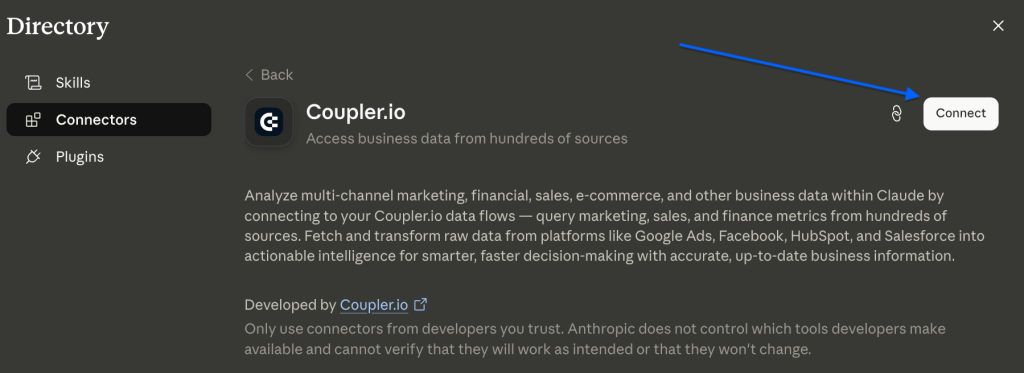 Coupler.io connector
