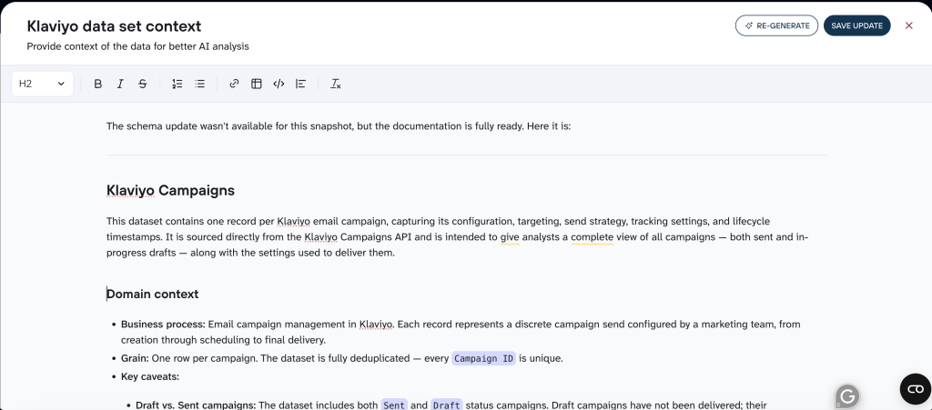 AI context generator