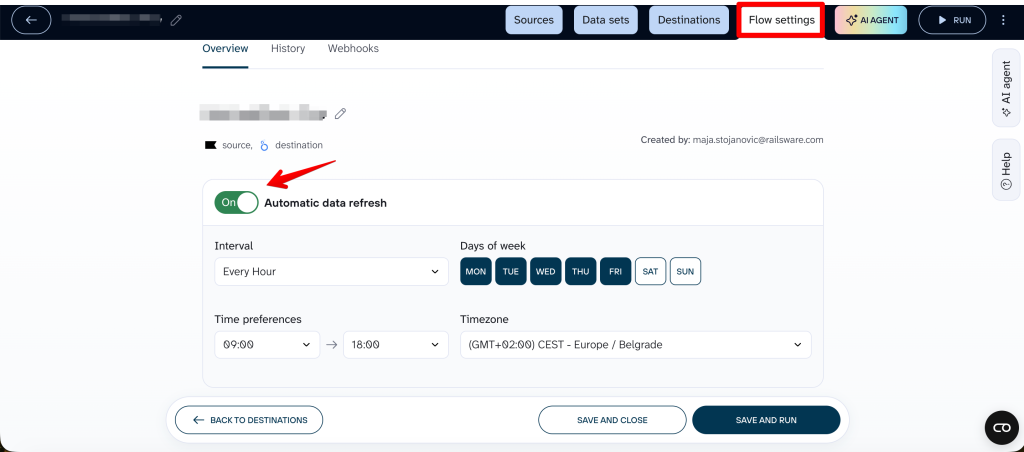 data refresh