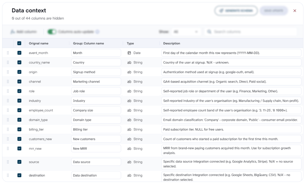 1 data context layer