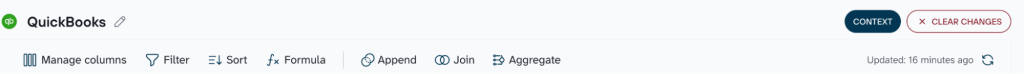 add context data flow coupler