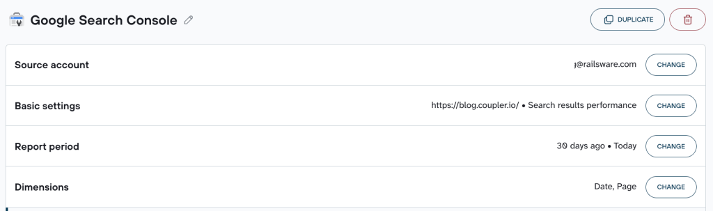 gsc source settings