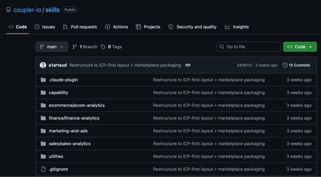 coupler ai agent skills library